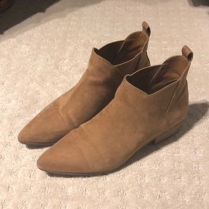 F21 Faux Suede Booties